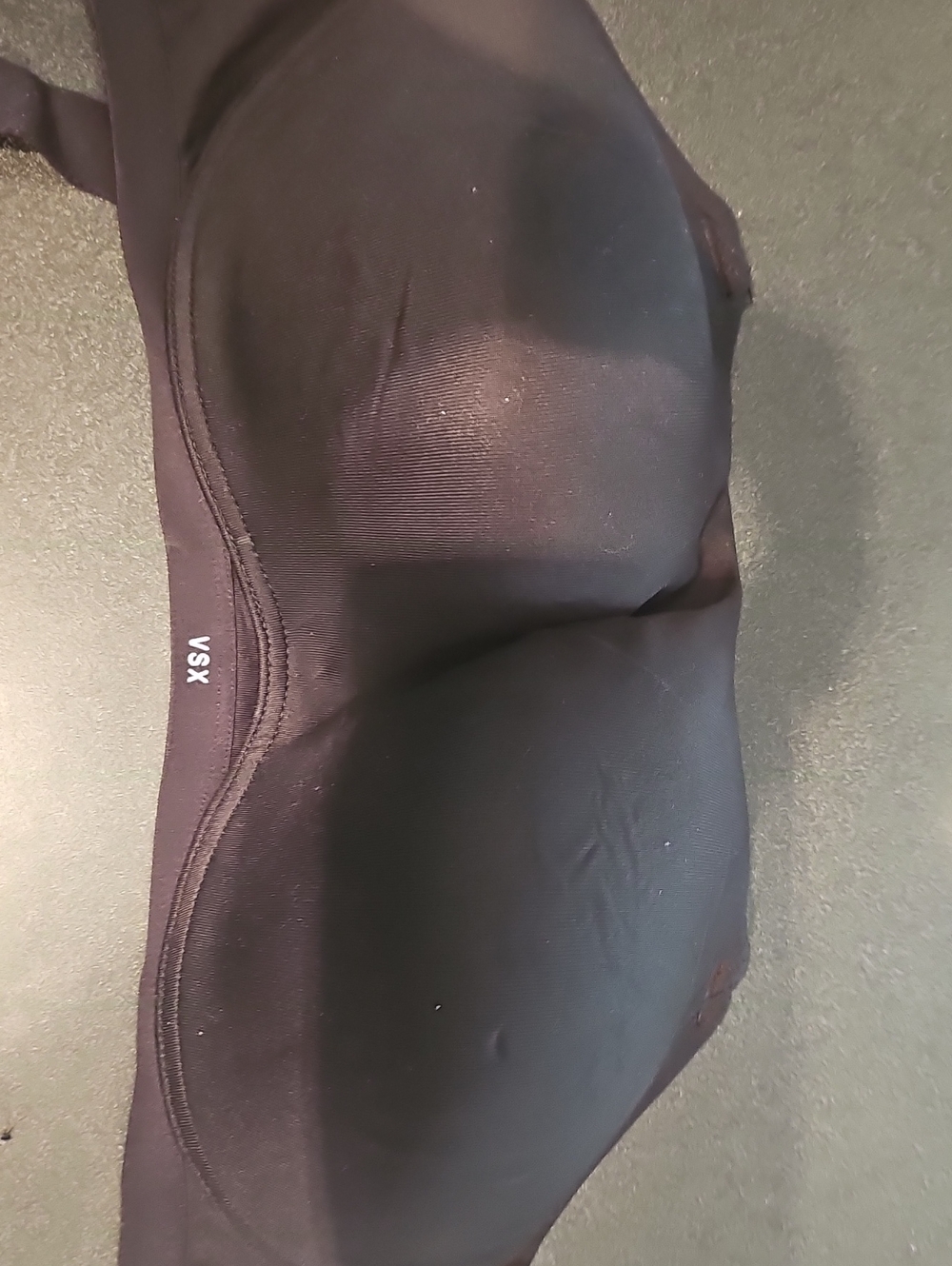VSX Black Molded Cup Seamless Sports Bra